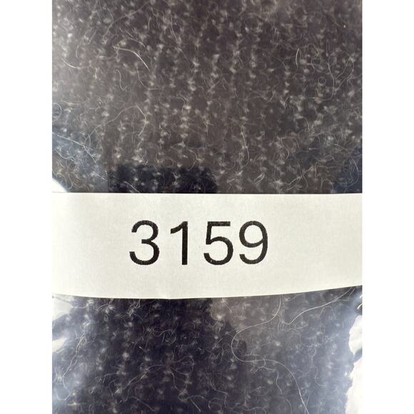 Carve Designs Size M Alpaca Wool Blend Sweater Black Long Sleeve V Neck Pullover - Picture 7 of 7